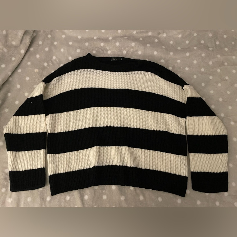 Hey Samy block striped sweater